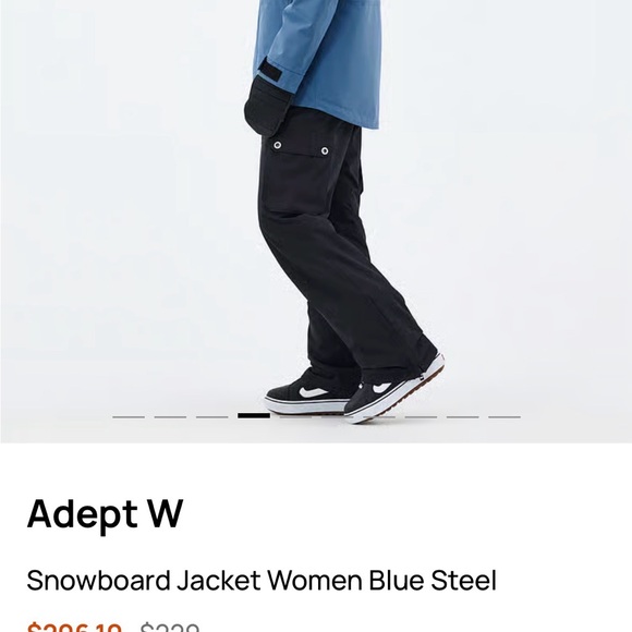 DOPE Blue Hooded Jacket - Picture 14 of 14